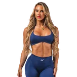 Nebbia Bezešvá lift-up sportovní podprsenka FLOW SEAMLESS 495 modrá - S