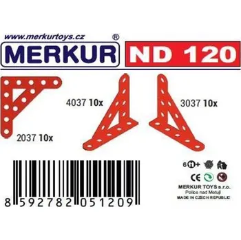 Stavebnice Merkur Merkur náhradní díly ND120 úhelníky A