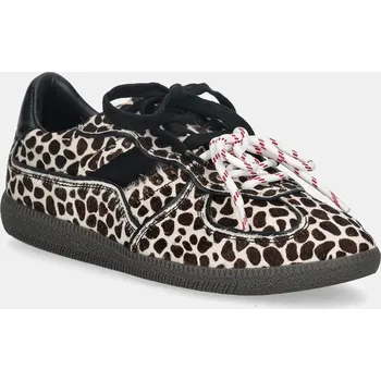 Dámská obuv Kožené tenisky Nokwol August August.Black.Spot hnědá 89X, EUR 38