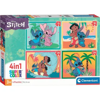 Puzzle Puzzle Stitch 4v1 (12+16+20+24 dílků)