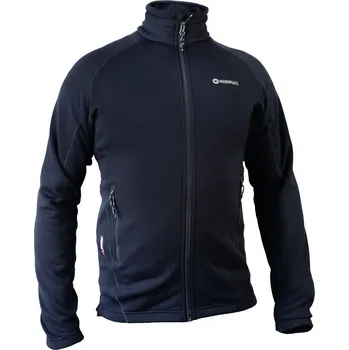 Pánská mikina pánská propínací bunda WARMPEACE PHELPS black - M