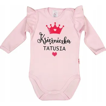 Kojenecký body BODY NÁPIS nápis PRINCEZNA TATÍNKA vel. 62 KLEKLE