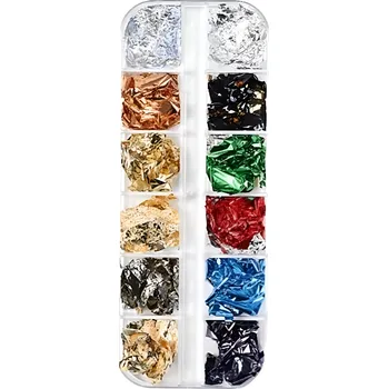 Přípravek na nehty Sada fólií na nehty