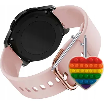 Pouzdro na mobilní telefon Pásek Řemínek Silikon Růžový Poutko pro Haylou RS5