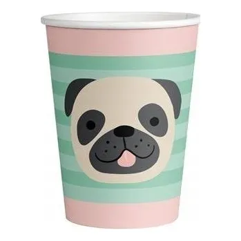 Party nádobí Papírové Kelímky Amscan Hello Pets 8 ks 250 ml