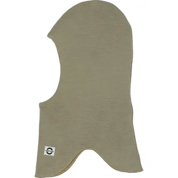 Kojenecká bunda MIKK-LINE Merino kukla dvouvrstvá dětská s ochranou uší Mikk Line - šedozelená Coriander Velikost: 47-50cm (vel 86/92)