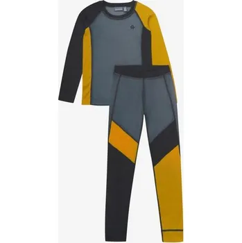 Set dětského termoprádla Color Kids Set dětského funkčního prádla Color Kids Ski Colorblock stormy weather