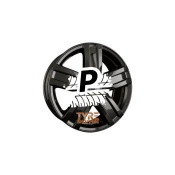 Alu kolo RIAL TRANSPORTER Diamant-Schwarz 6.00 x 15 ET 68.00 5x130