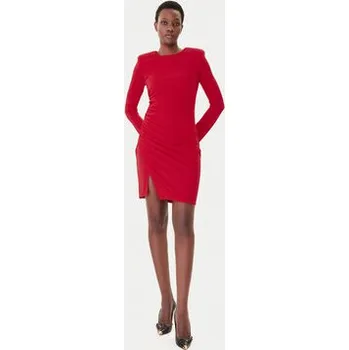 Dámské šaty Gaudi Koktejlové šaty 521FD14009 Červená Slim Fit XL