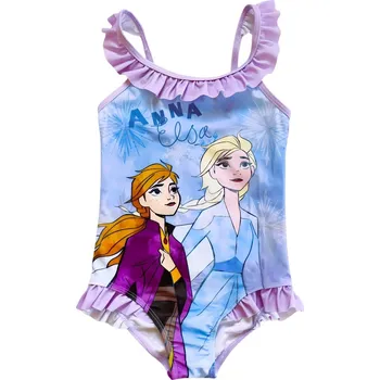 Dívčí plavky Frozen (Ledové království) PLAVKY FROZEN (fialové) Velikost: 98-104