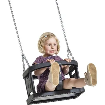 Dětská houpačka Dětská houpačka s řetězy - Curve White Rhino