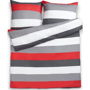 Povlečení Povlečení Komplet Povlak na polštář 160x200 70x80 KONSIMO