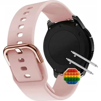 Příslušenství k chytrým hodinkám Pásek Řemínek pro Amazfit Bip Lite, Silikon Růžový Poutko, nastavitelný