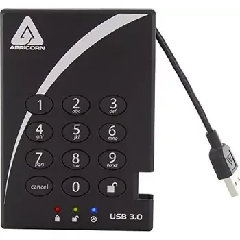 Externí pevný disk Apricorn Aegis Padlock 2TB černá (A25-3PL256-2000)