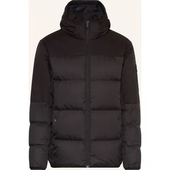 Boss Pánská Péřová Bunda Block S Odnímatelnou Kapucí, černá, 48