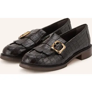 Dámské mokasíny Pertini Dámské Mokasíny, tmavě hnědá, 39