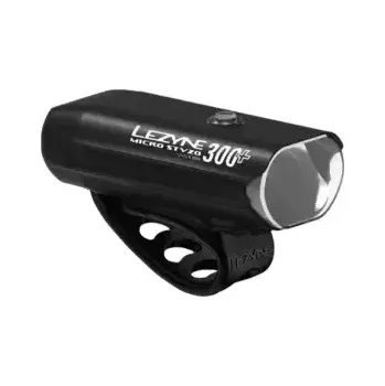 Cyklosvítilna Lezyne Micro StVZO 300+ přední světlo Front Satin black