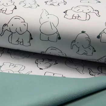 Softshell bílý, slůňata, š.145