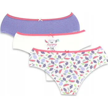 Dámské spodní prádlo LAMA Kalhotky L-127BIB 14 3-pack M