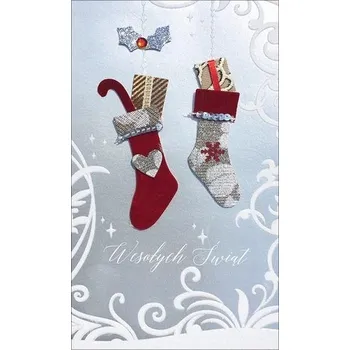 Obraz Vánoční přání 11 x 21 cm