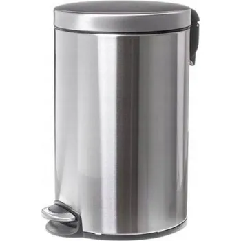 Odpadkový koš Odpadkový koš Faneco 5 l stříbrný