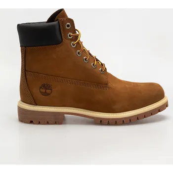 Pánská zimní obuv Timberland Premium 6 Inch (dark wheat nubuck) 43, hnědá