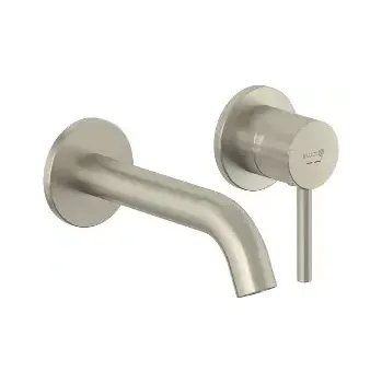 Vodovodní baterie Kludi Bozz Umyvadlová baterie pod omítku, 2-otvorová instalace, kartáčovaný nikl, 38244N576