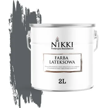 barva na zeď LATEXOVÁ BARVA NA STĚNY ANTRACIT H0912 2L HLUBOKÝ MAT NA STĚNY