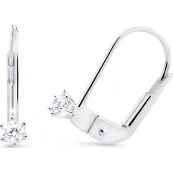 Náušnice Cutie Jewellery Náušnice z bílého zlata Z8020B-KL