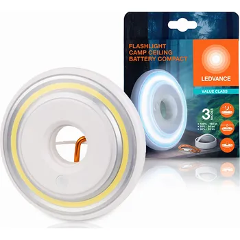 Svítilna Kempingová lampa 2,2W 6500K FLASHLIGHT CEILING BATTERY COMPACT LEDVANCE
