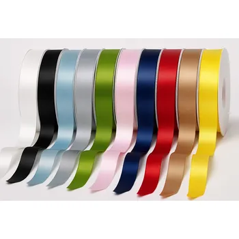 Stuha Saténová stuha 25 m x 0,6 cm červená