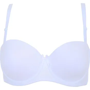 Podprsenka Podprsenka vyztužená BARDOTKA HLADKÁ 34/75 D černá