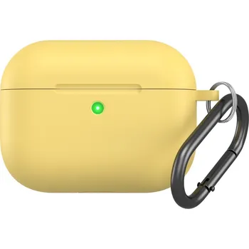 Sluchátka VSECHNONAMOBIL 122583 HOOK Silikonový obal pro Apple AirPods Pro 3 žlutý