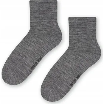 Pánské ponožky STEVEN Merino vlněné ponožky z merino vlny 130 grafit melanž # 38-40