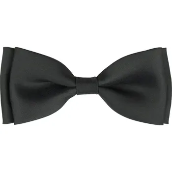 Motýlek Tmavě šedý dětský motýlek matný