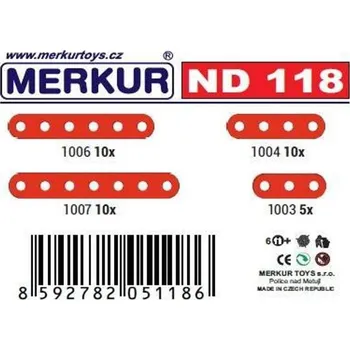 Stavebnice Merkur Merkur náhradní díly ND118 krátké pásky