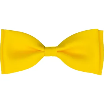 Motýlek Kanárkově žlutý pánský motýlek matný