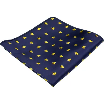 Látkový kapesník Tmavě modrý pánský kapesníček KUŘE