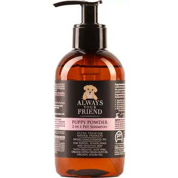 Kosmetika pro psa AYF Šampón Puppy Powder 2v1 Always your friend