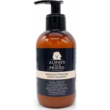 Šampon Always Your Friend MIRACLE VOLUME BOOST SHAMPOO 250ml – přírodní objemový šampon