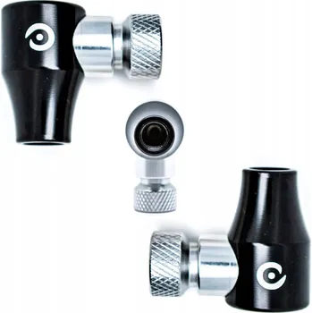 pumpička Hustilka CO2 na bombičky Momum Quick Inflator černá