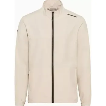 Pánská softshellová bunda PORSCHE DESIGN Woven tech jacket Bunda tkaná sportovní tech funkční alpská bílá (Vysoce kvalitní bunda od Porsche Design vyrobená z recyklované strečové tkaniny. Reguluje vlhkost, odolává větru a dešti.)