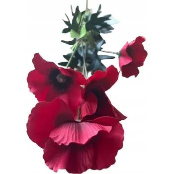 umělá květina VĚTVIČKA UMĚLÝCH KVĚTIN JAKO ŽIVÁ, KRÁSNÁ BARVA