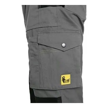 pracovní kraťasy Zahradníky CXS STRETCH, pánské, šedo-černé, vel. 56