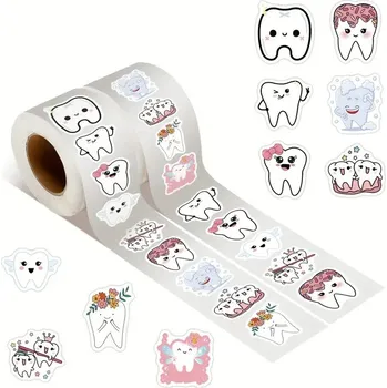 samolepka BAF Mini nálepky Zoubky 500 kusů