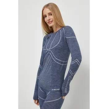 Funkční triko s dlouhým rukávem Viking Lana Pro Merino 500/23/5758 500.23.5758 modrá 55X, vel. S