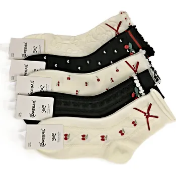 Dámské ponožky PESAIL Dámské bavlněné ponožky CW35 Velikost: 35- 38