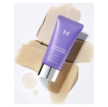 MISSHA perfect cover serum B.B. cream SPF50+ PA++++ 20ml + DÁREK - odstín č.27 honey beige