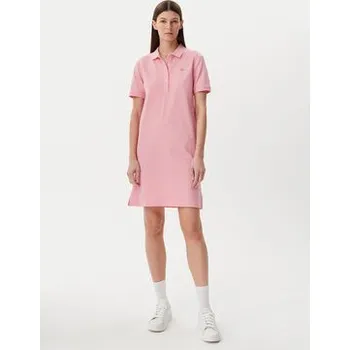 Dámské šaty Gant Každodenní šaty Shield 4201529 Růžová Regular Fit XL