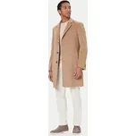 BOSS Vlněný kabát Hyde 50549187 Béžová Slim Fit 48